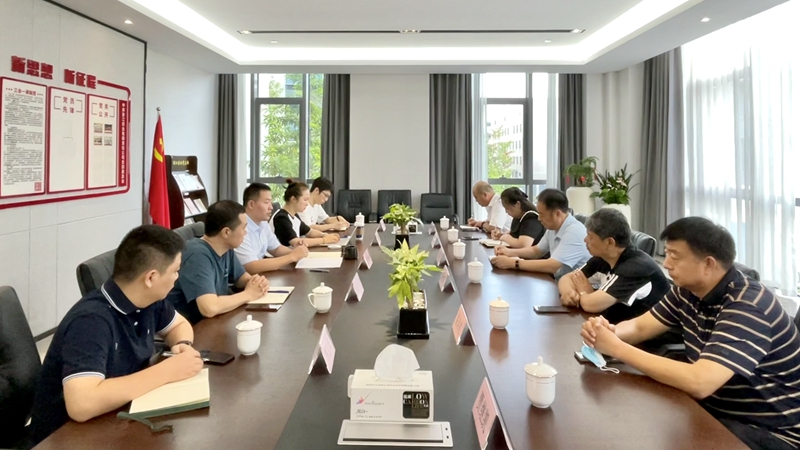 河南省原陽(yáng)縣供銷(xiāo)社主任王領(lǐng)正一行到訪浙江農(nóng)合