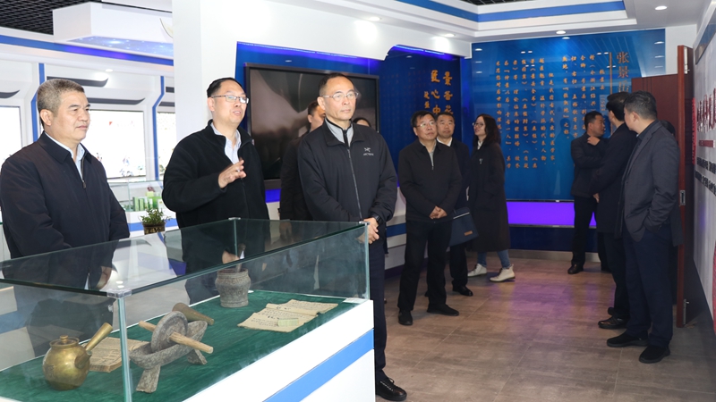 省人大常委會委員、社會建設(shè)委員會副主任委員王敏一行調(diào)研景岳堂