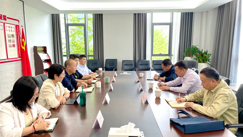 杭州市發(fā)改委黨組成員、二級(jí)巡視員馬佩龍到浙江農(nóng)合調(diào)研